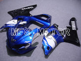 Carénage ABS injecté Yamaha YZF-R1 2000-2001 - Style usine - Bleu Blanc - MFS4891